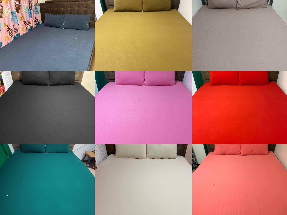 Canadian Cotton Bedding Collection - Plain Colors - MADE TO ORDER